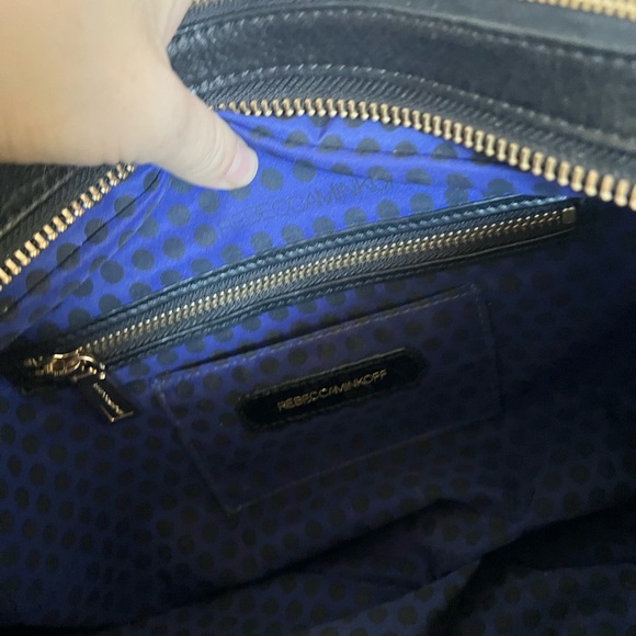 Rebecca Minkoff Leather Top Handle Bag, black - Picture 9 of 15